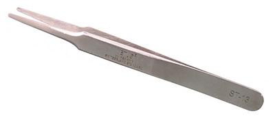 ST-13 Broad tip precision stainless steel tweezer