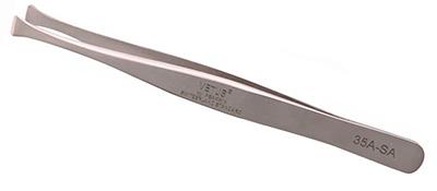 35A-SA Non-magnetic stainless steel broad tip tweezer