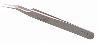 ST-17 Straight fine tip precision stainless steel tweezers