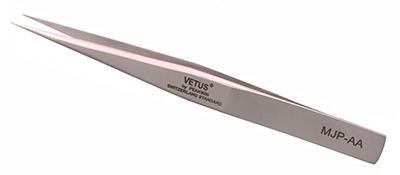 MJP-AA long and slender stainless steel tweezers
